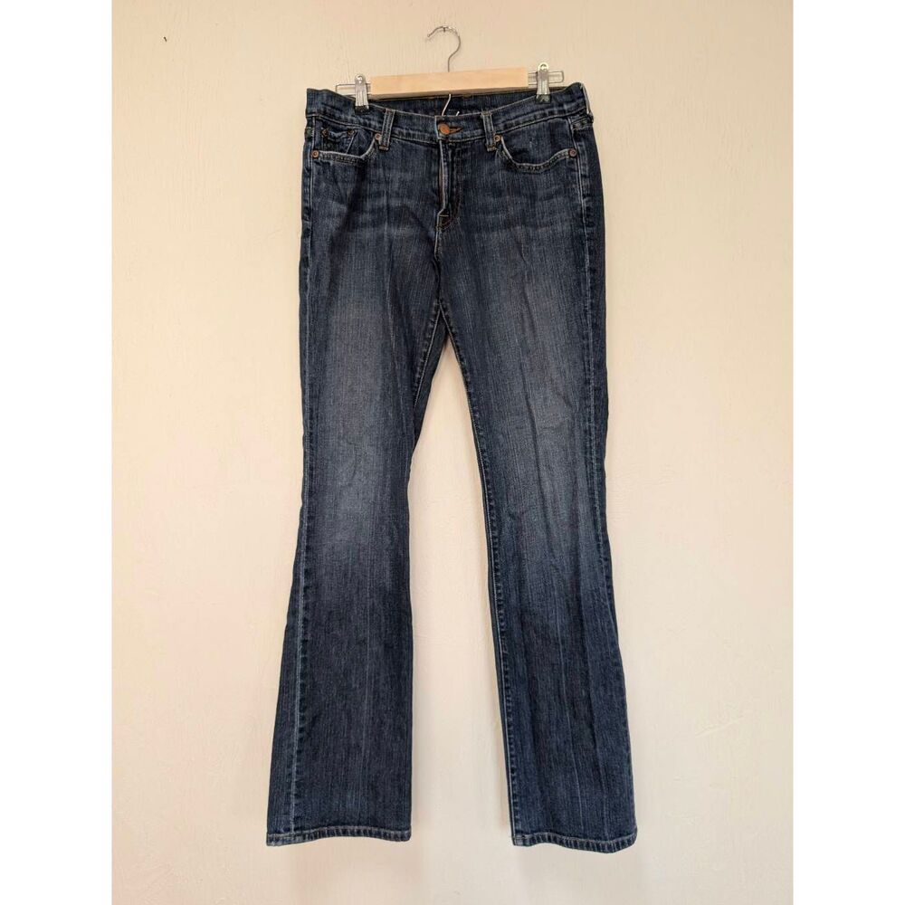 Lucky Brand Womens Zip Fly Classic Rider Bootcut Flare Jeans Blue Size 12/31